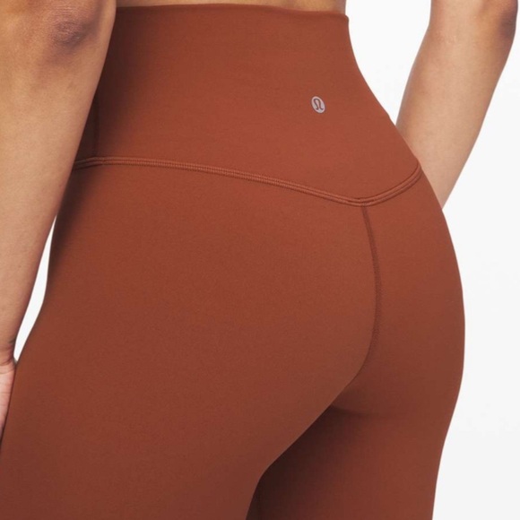 Lululemon Align High Rise Pant Leggings Rustic Clay Size 8 - Picture 3 of 12